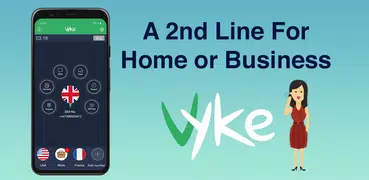 Vyke: Second Phone Number/2nd 