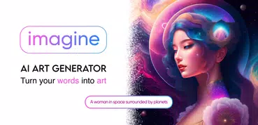 Imagine: Gerador de arte AI