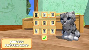 Gato fofo 3D - Parte 2 Cartaz