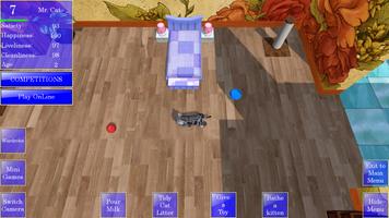 Cute Pocket Cat 3D پوسٹر