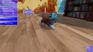 Cute Pocket Cat 3D screenshot 1