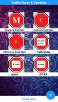 Driving License Rules & Quiz poster