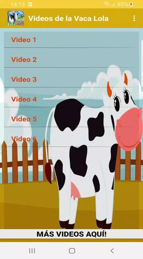 Descarga de APK de Videos de la vaca lola gratis para Android