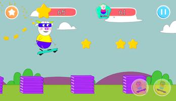 la vache patineuse artistique : jeu pour enfants capture d'écran 3