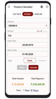 EMI Calculator - Bank,FlatRate ảnh chụp màn hình 2