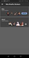 Mia Khalifa WAStickers Cartaz