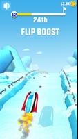 Flippy Snow Rider Race capture d'écran 2