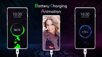 Battery Charging Animation Plakat