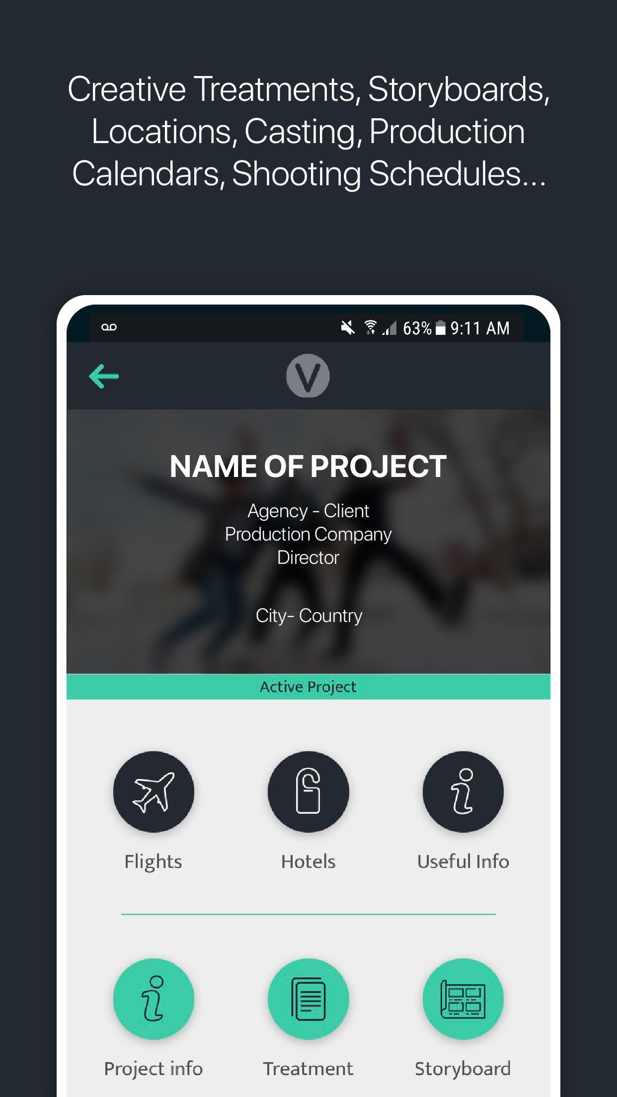 Vagabond Production Services for Android -