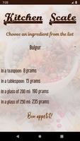 Kitchen Scale plakat