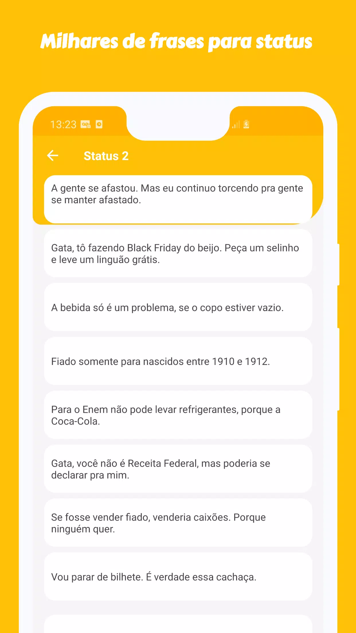 Frases Engraçadas para Status - Frases para Whats