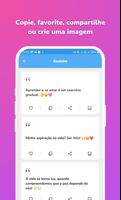 Frases para Fotos e Status screenshot 1