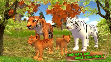 Tiger Simulator 3d Tiger Games capture d'écran 2