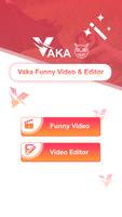 Vaka Funny Video Status - Video Editor постер