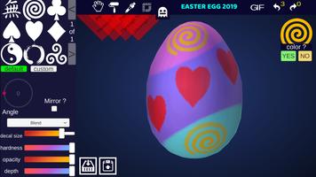 3D Easter Egg Coloring 2019 plakat
