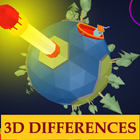 Find The Difference 3D - Interactive 3D Game आइकन