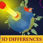 Find The Difference 3D - Interactive 3D Game icône