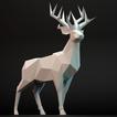 3D Low Poly Coloring - Animals