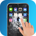 ”Broken Screen Prank Wallpaper