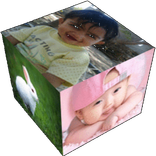 3D Photo Cube Live Wallpaper