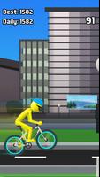 Stickman Bike Wheelie poster