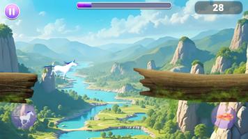 Unicorn dash : Magical Sky screenshot 1