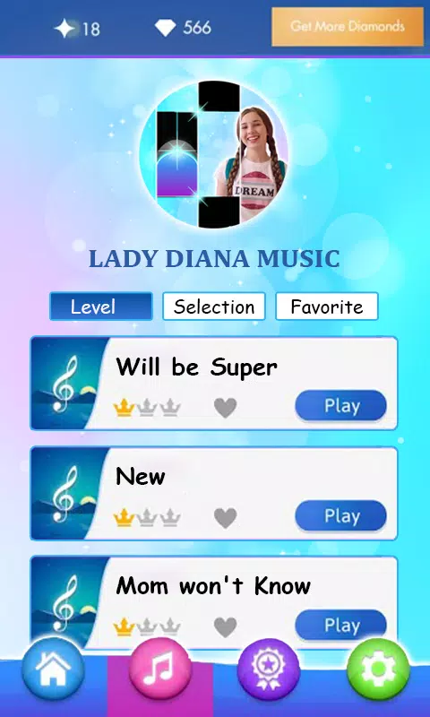 Lady Diana Piano Game Tiles APK para Android - Download