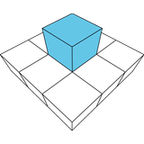 Cubes icône