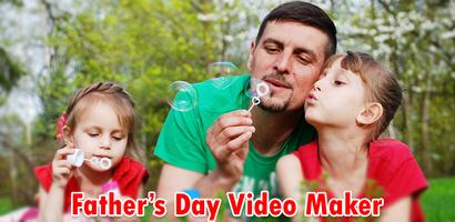 Poster Fathers Day video maker 2023