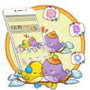 Valentine Bird Love Couple Theme APK