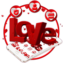 Valentine Day Enthusiastic Heart Theme♥-APK