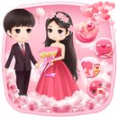 Valentine Romantic Sweet Couple Theme APK