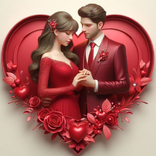 Valentine Day Photo Frame 2025