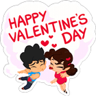 Valentine Day Stickers Pack For Whatsapp ikon