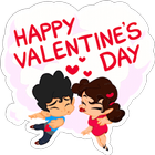 Valentine Day Stickers Pack For Whatsapp ikona