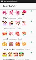 Valentine Day Stickers Pack For Whatsapp capture d'écran 1
