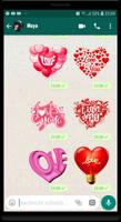 1 Schermata Valentine Sticker for Whatsapp Sticker Pack Love