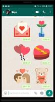 2 Schermata Valentine Sticker for Whatsapp Sticker Pack Love
