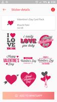 Valentine's Day Sticker for Whatsapp-WAStickerApps plakat