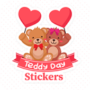 Cute Happy Teddy Day Love Stickers WAStickerApps APK