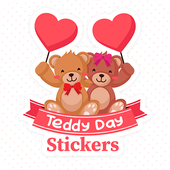 Cute Happy Teddy Day Love Stickers WAStickerApps icon