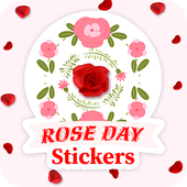 Rose Day Stickers for Valentine Love WAStickerApps icon