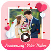 Anniversary video maker & song icon