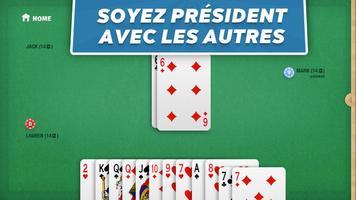 Président - le jeu de carte Affiche