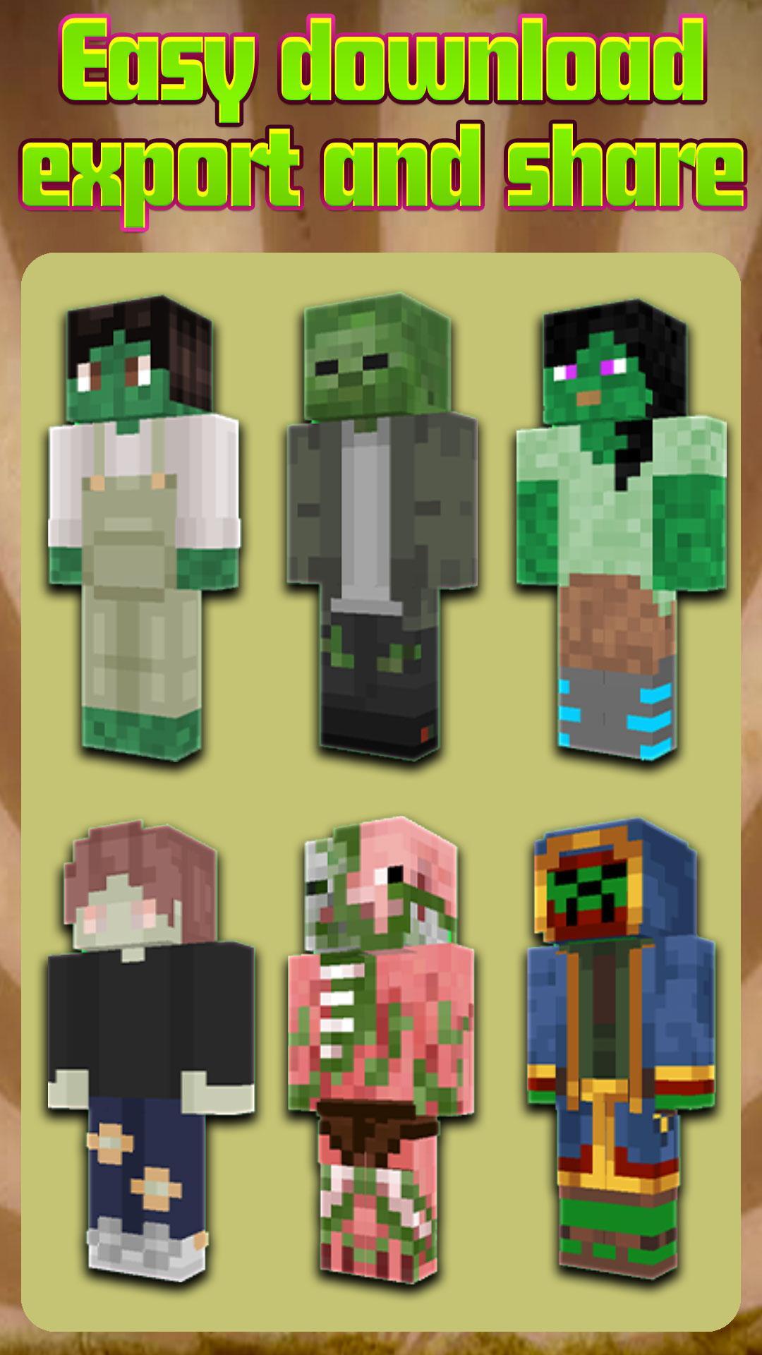 Zombie Skins for Minecraft PE for Android - APK Download Zombie Skins for Minecraft PE for Android - APK Download