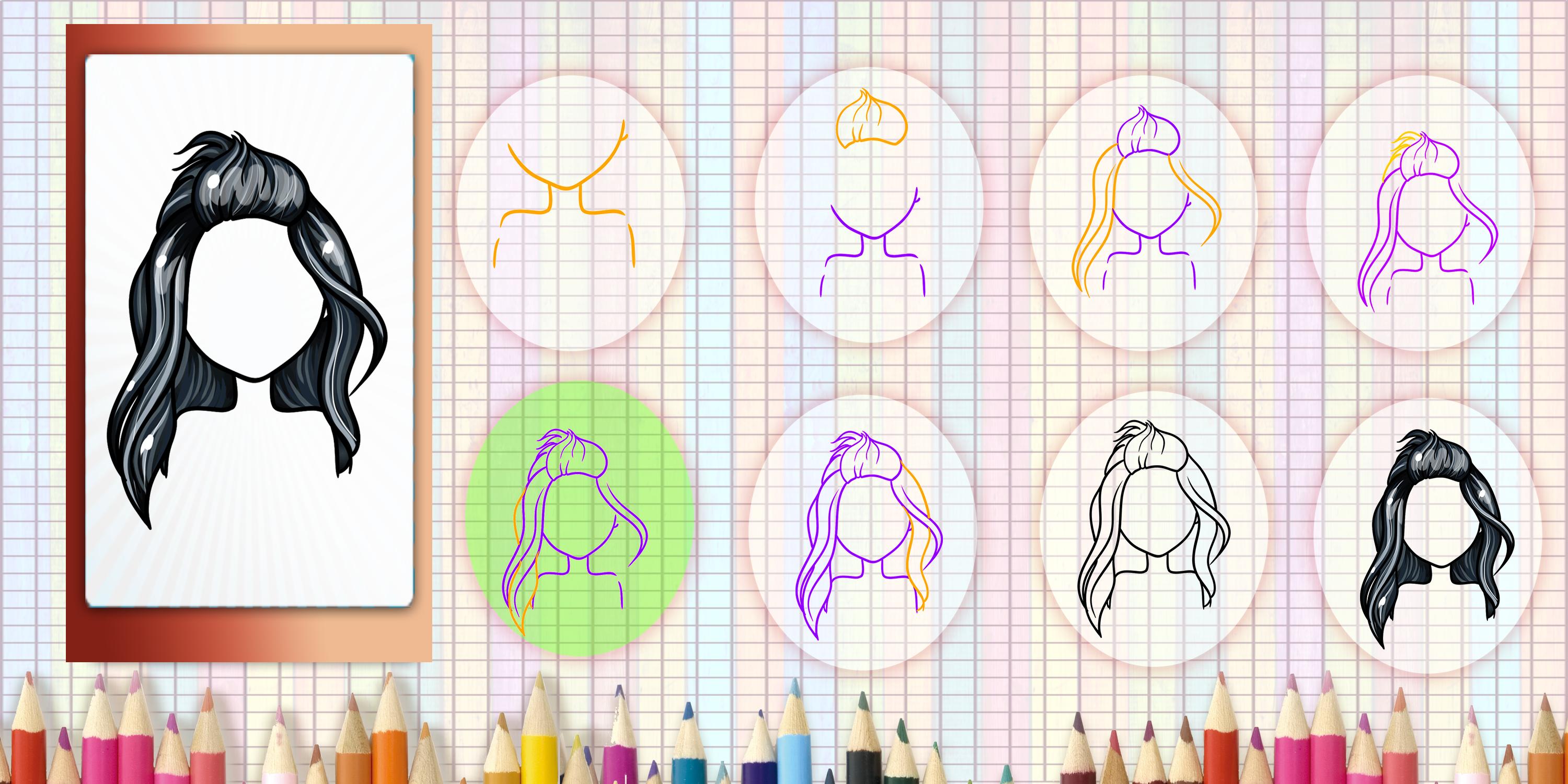 How To Draw Hairstyles Easy For Android Apk Download