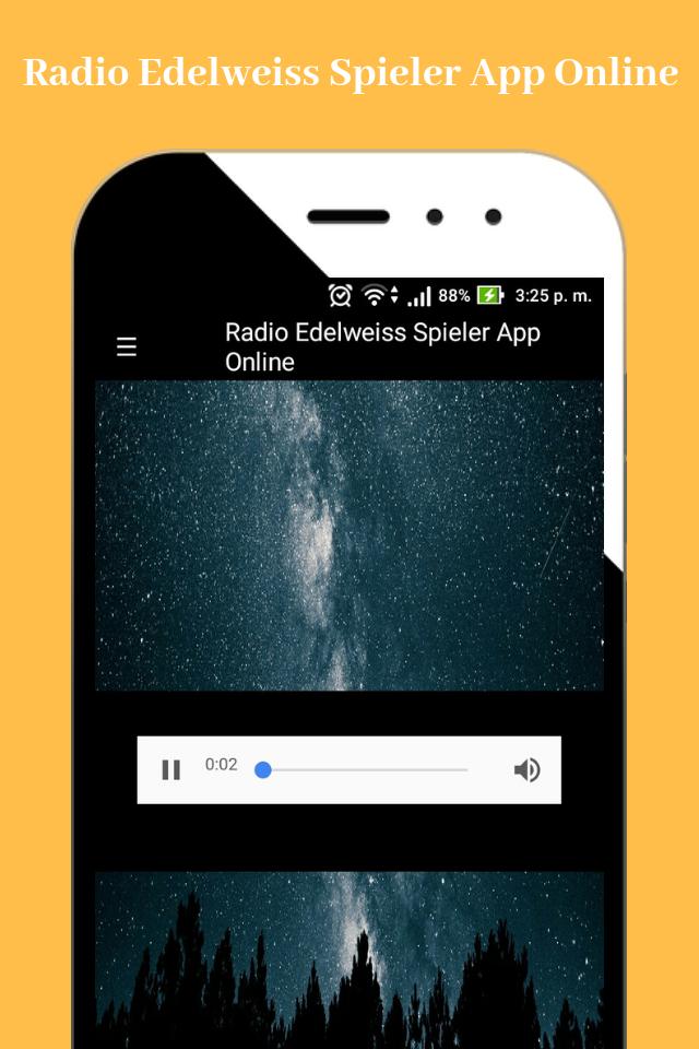 Radio Edelweiss Spieler App Online for Android - APK Download