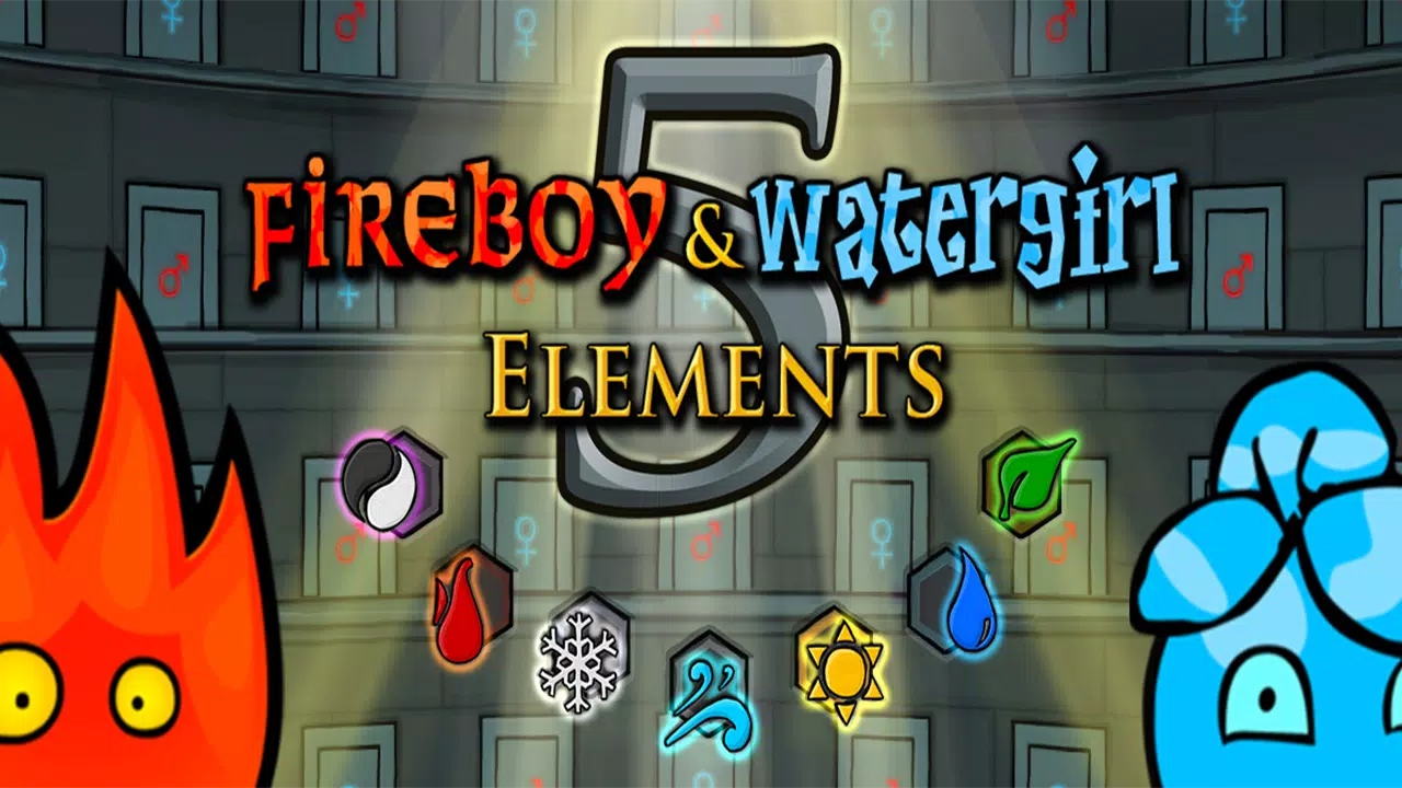 FIREBOY AND WATERGIRL 5: ELEMENTS jogo online gratuito em