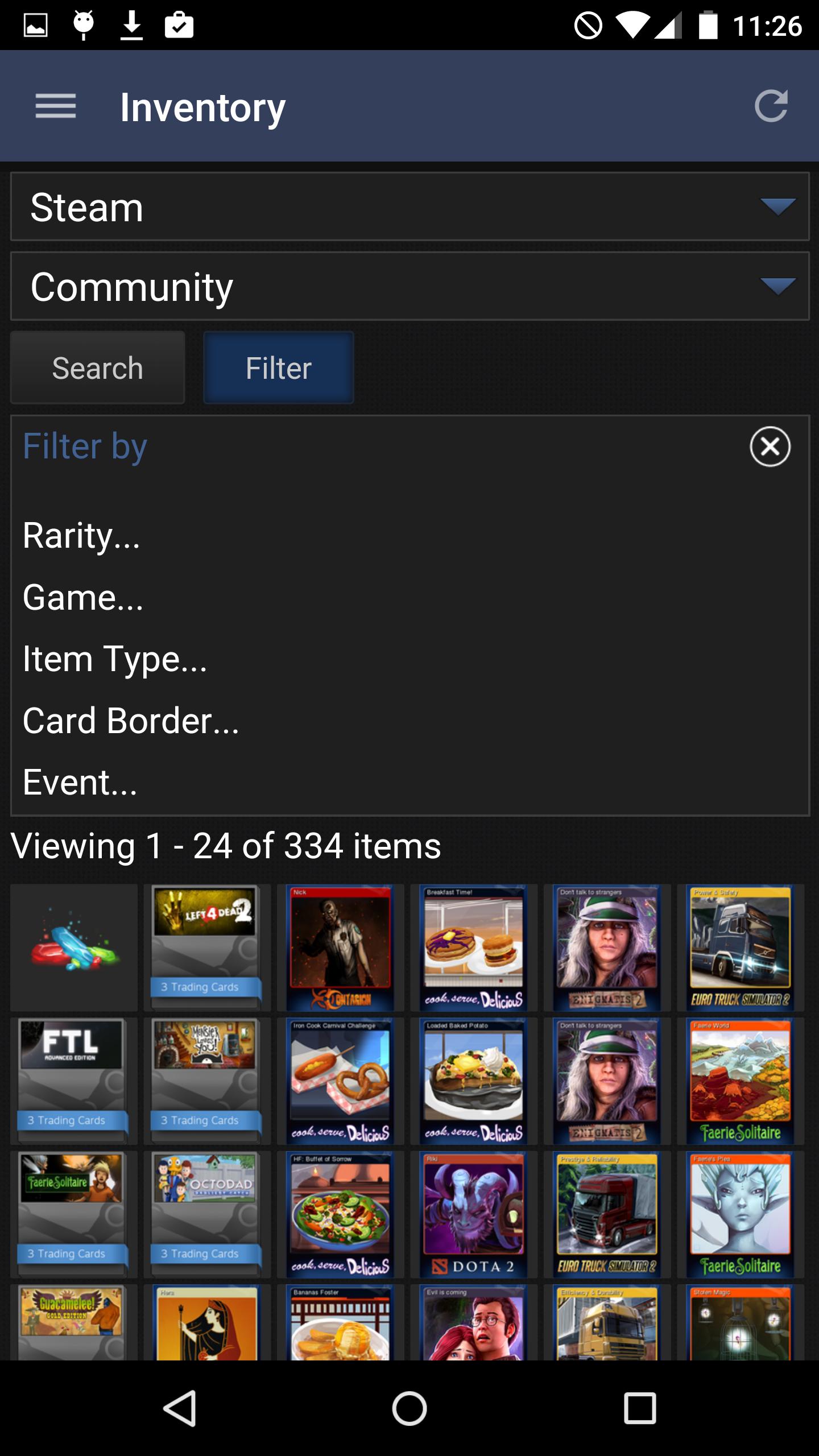 Android 用の Steam Apk をダウンロード