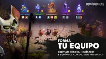 Dota Underlords captura de pantalla 1